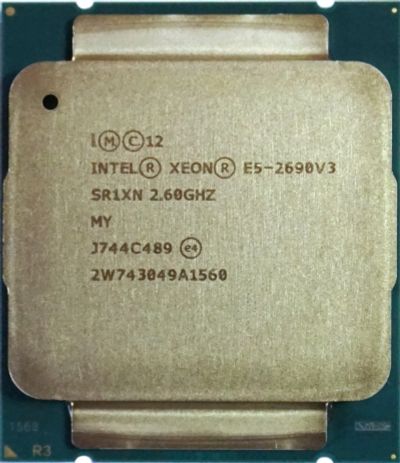 Лот: 19154866. Фото: 1. Процессор Intel Xeon E5-2690v3... Процессоры