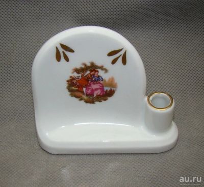 Лот: 16540144. Фото: 1. Подставка для авторучки фарфоровая... Другое (антиквариат)