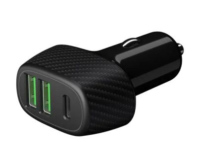 Лот: 20912622. Фото: 1. Зарядное автомобильное (USB-A... Зарядные устройства, блоки питания, адаптеры сетевые для смартфонов