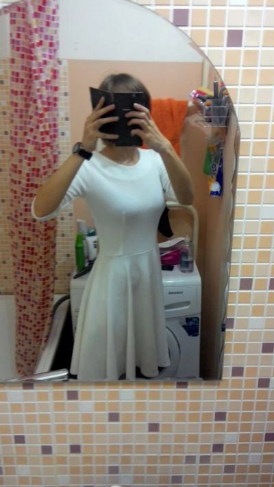 Лот: 4665110. Фото: 1. Платье белое. Платья