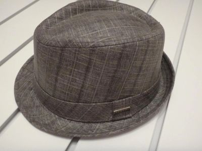 Лот: 7281911. Фото: 1. Шляпа Stetson. Серая. Хлопок... Головные уборы