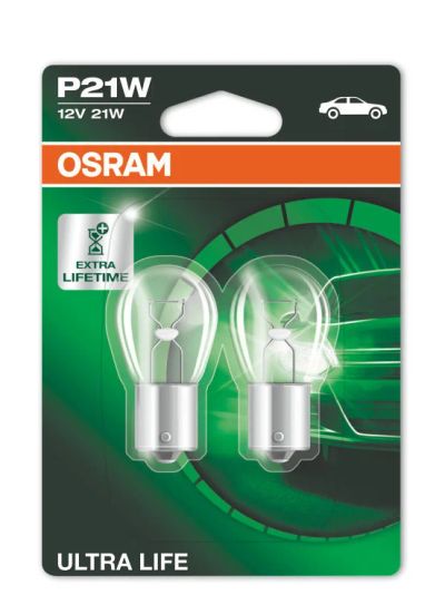 Лот: 12956234. Фото: 1. Osram P21W Ultra Life 7506ULT-02B. Компьютерные и письменные столы