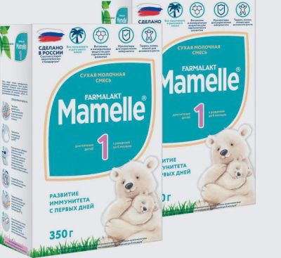 Лот: 17530690. Фото: 1. Смесь Mamelle 1. Детское питание