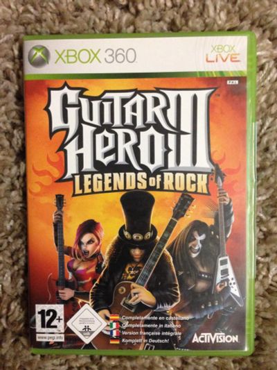 Лот: 6713739. Фото: 1. Guitar Hero 3 Xbox 360. Игры для консолей