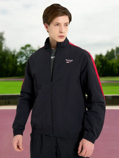 Лот: 24919493. Фото: 1. Ветровка мужская Reebok, Черный. Другое (спортивная одежда)