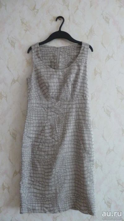 Лот: 8914837. Фото: 1. Платье серое под змею Zarina... Платья