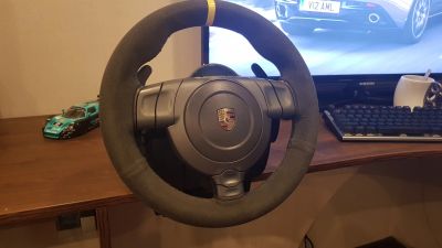 Лот: 16694492. Фото: 1. Fanatec porsche gt3, игровой руль... Рули, джойстики