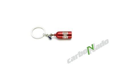 Лот: 10496504. Фото: 1. Брелок Nos красный. Брелоки для ключей