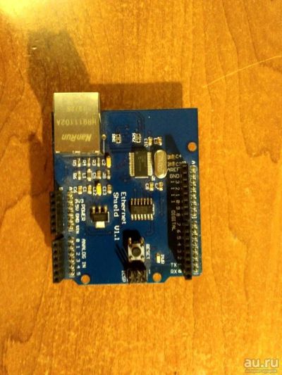 Лот: 11187821. Фото: 1. Arduino Ethernet Shield V1.1. Микроконтроллеры
