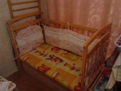 Лот: 6883881. Фото: 1. кровать детская. Детские кровати и кроватки
