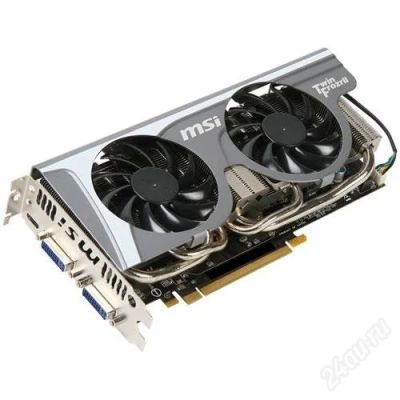 Лот: 1246436. Фото: 1. PCI-E 2048МБ MSI "N560GTX-TI Twin... Видеокарты