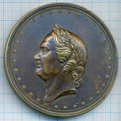 Лот: 16412823. Фото: 1. Россия Медаль В память 200-летия... Юбилейные
