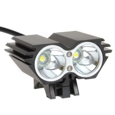 Лот: 4917080. Фото: 1. Велофонарь велофара 2X Cree XM-L... Аксессуары