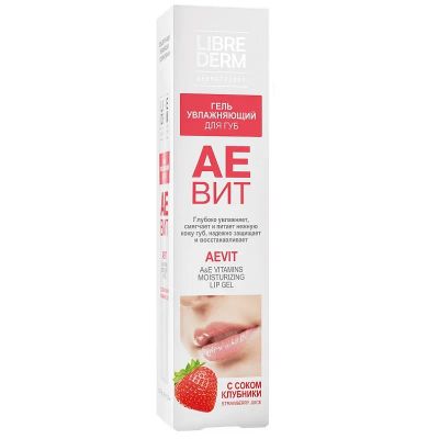 Лот: 24611683. Фото: 1. Librederm Аевит гель для губ увлажняющий... Лекарства