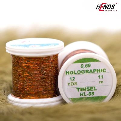 Лот: 18010704. Фото: 1. Люрекс HENDS Holographic Tinsel... Леска, блесны, крючки, мормышки