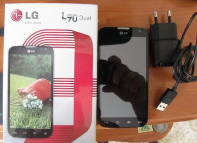 Лот: 5598126. Фото: 1. LG L90 D410 2Sim, 8Gb, 4x1200MHz... Смартфоны