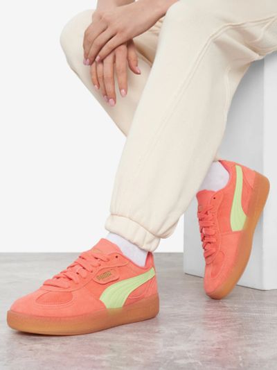 Лот: 25369833. Фото: 1. Кеды женские PUMA Palermo, Красный. Кеды, кроссовки, слипоны