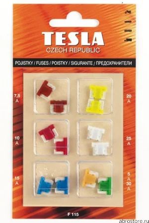 Лот: 8224385. Фото: 1. TESLA F115 набор предохранителей... Расходные материалы