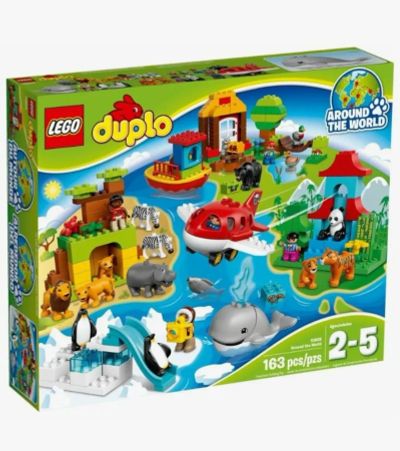 Лот: 21575045. Фото: 1. Оригинал Lego Duplo 10805 Вокруг... Конструкторы