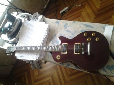 Лот: 5744308. Фото: 1. Aria pro II les paul japan. Гитары