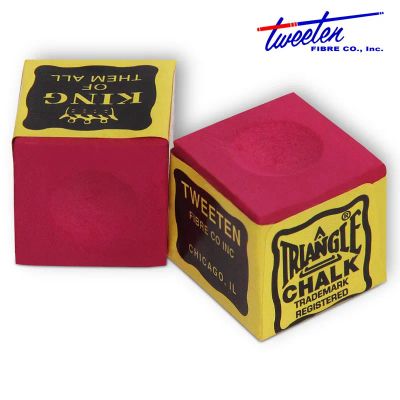 Лот: 22369969. Фото: 1. Мел Tweeten Triangle Red 144 шт. Бильярд, боулинг