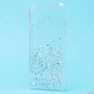 Лот: 18494426. Фото: 1. Чехол-накладка Glitter для Apple... Чехлы, бамперы