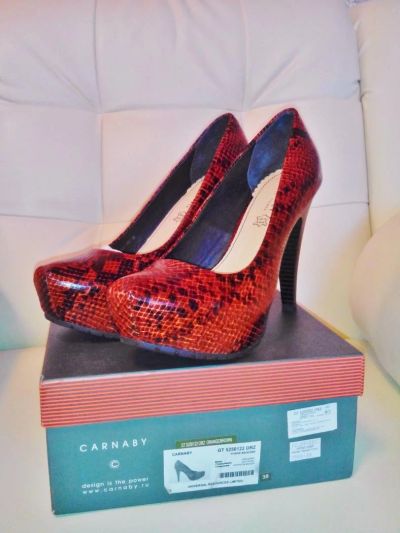 Лот: 6657800. Фото: 1. Новые стильные женские туфли Carnaby... Туфли