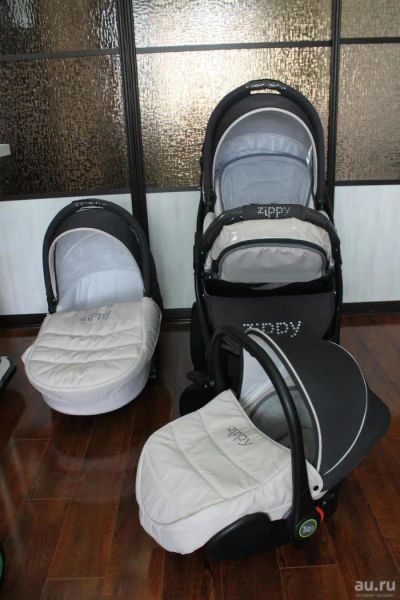 Лот: 11125754. Фото: 1. Коляска Tutis Zippy NEW 3 в 1. Коляски