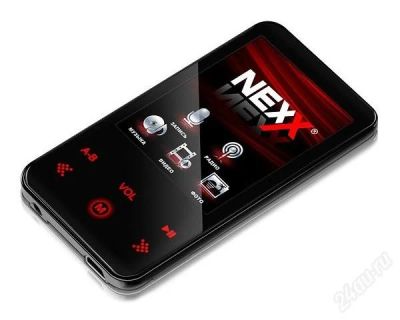 Лот: 2664464. Фото: 1. Nexx NMP-242 4Gb: ультратонкий... Плееры