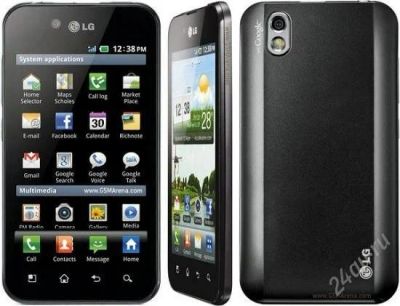 Лот: 2410589. Фото: 1. lg optimus p970 black только один... Смартфоны