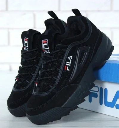 Лот: 15022096. Фото: 1. Fila Disruptor 2 black. Кеды, кроссовки, слипоны