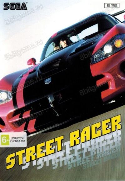 Лот: 13344506. Фото: 1. STREET RACER Картридж Sega + Обмен... Игры для консолей