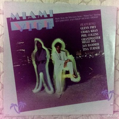 Лот: 10085239. Фото: 1. Miami Vice - Music From The Television... Аудиозаписи
