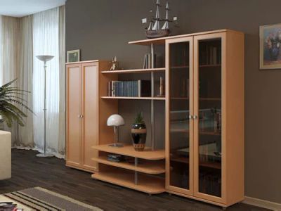 Лот: 3463671. Фото: 1. Стенка Орфей Столплит. Гостиные, стенки, горки