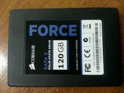 Лот: 8664253. Фото: 1. Corsair Force 120Gb. SSD-накопители