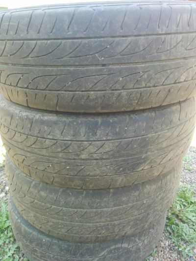 Лот: 9826329. Фото: 1. Продам Dunlop 205/60/R15 4шт б... Шины