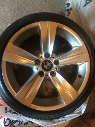 Лот: 8461653. Фото: 1. Литые диски BMW. Шины на дисках