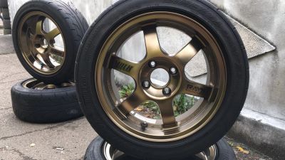 Лот: 10672590. Фото: 1. Легенда Rays Volk Racing TE37cup... Диски