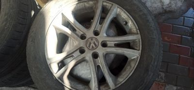 Лот: 20038264. Фото: 1. Колёса. Литые диски с резиной... Шины на дисках