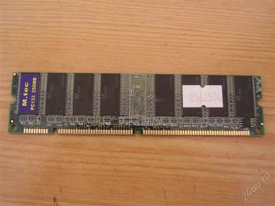 Лот: 1592391. Фото: 1. SDRAM M-tec 256Mb. Оперативная память