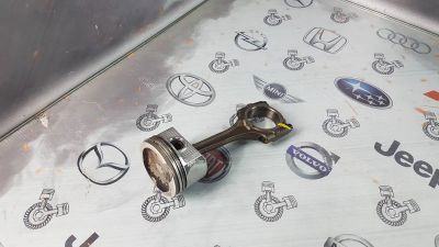 Лот: 23583359. Фото: 1. Поршень с шатуном Toyota Wish... Двигатель и элементы двигателя