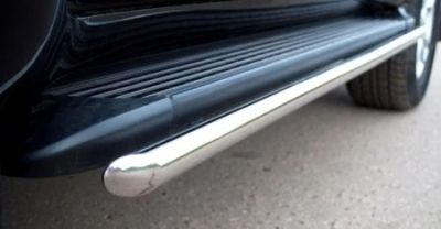 Лот: 5400482. Фото: 1. Боковые трубы Land Cruiser 200. Детали тюнинга
