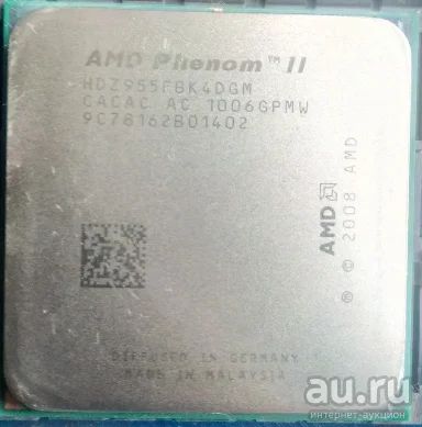 Лот: 13597430. Фото: 1. Процессор AMD Phenom II X4 955... Другое (комплектующие)