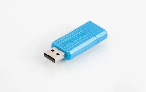 Лот: 4287328. Фото: 1. Флешка USB 8 ГБ Verbatim PinStripe... USB-флеш карты