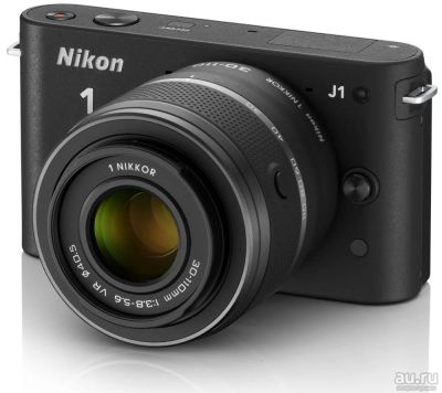 Лот: 14278662. Фото: 1. Фотоаппарат Nikon1 J1 VR10-30mm... Цифровые беззеркальные со сменной оптикой