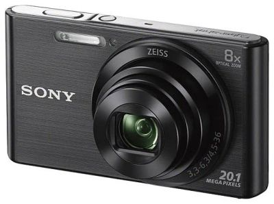 Лот: 4554071. Фото: 1. Фотокамера SONY DSC-W830 Black... Цифровые компактные
