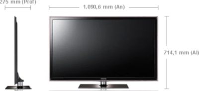 Лот: 11419332. Фото: 1. 3D LED телевизор Samsung UE46D6100SW. Телевизоры