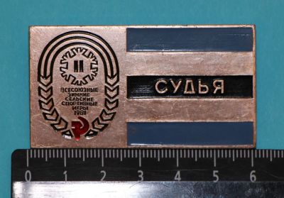 Лот: 10116179. Фото: 1. Большой знак: 2-е всесоюзные зимние... Сувенирные