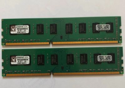 Лот: 13049828. Фото: 1. Комплект памяти DDR3 4GB Kingston... Карты памяти