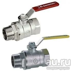 Лот: 15819535. Фото: 1. Кран шаровый м-р Ду 40 (L) Giacomini... Запорная и предохранительная арматура